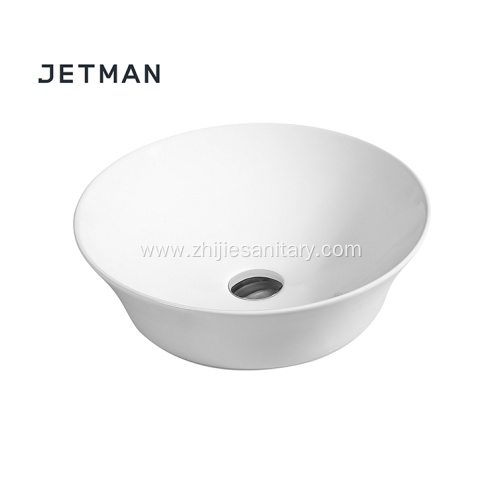 Wholesale wash art sinks round ceramic art basin
